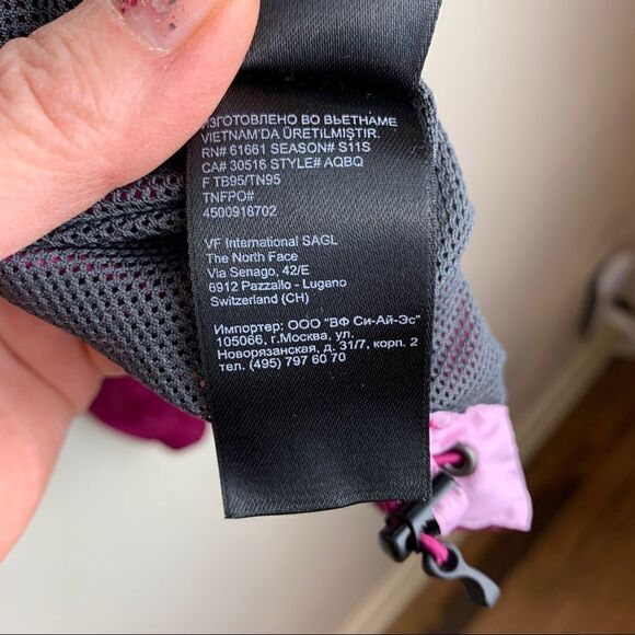 The North Face Hydrenalite Pink Jacket Zip Up‎ Sz Small EUC - Picture 11 of 14